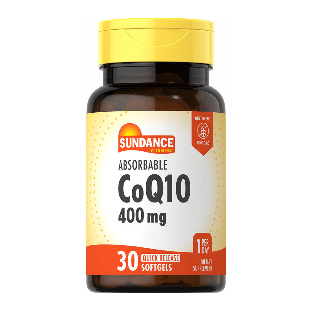 Sundance Vitamins Absorbable Co Q 10 400 Mg Quick Release Softgels, 30 Ea